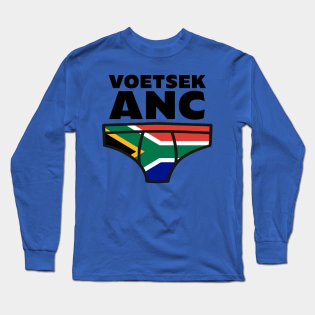 Voetsek ANC Springbok pants Long Sleeve T-Shirt by Arend Studios